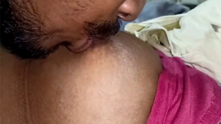 Sucked my stepmom’s juicy tits for whole night