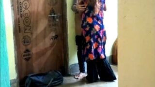 Desi bengali college girl was fucking with her tuition teacher