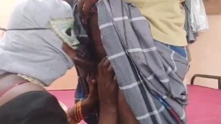 Mother-in-law was fucking with her son-in-laws cock