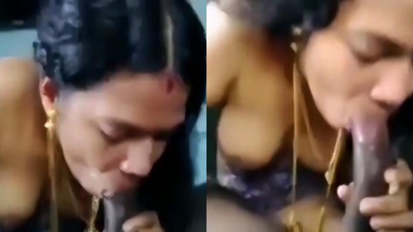 Tamil wife cheats her husband and sucks her friend cock