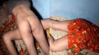 Orange night bhabhi has hardcore sex with her husband