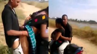 Sexy bitch bhabhi enjoy outdoor sex with her lover