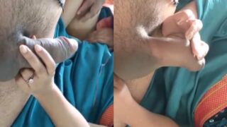 Black hard cock father gets hot bowjob with his daughter