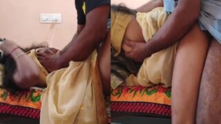 Mallu wife and her husband enjoys rough sex in doggy