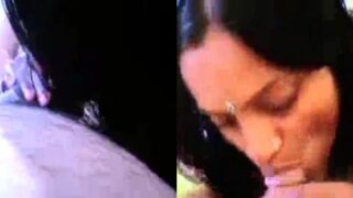 Marathi bhabhi sucks her neighbour black cock