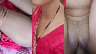 Red dress amateur bhabhi has secret sex with her brother-in-law