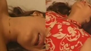 Red dress bhabhi enjoys rough sex with her boyfriend